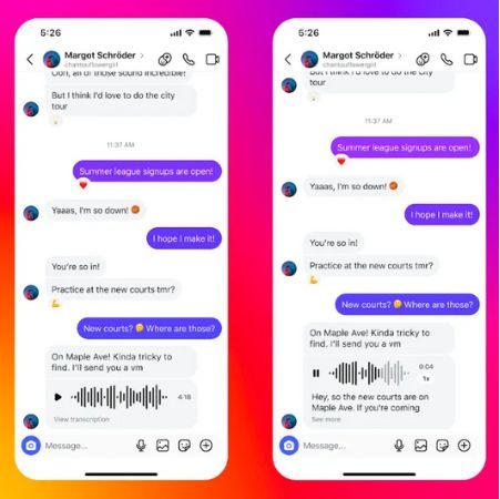 Instagram DM 中引入音频和群组新功能