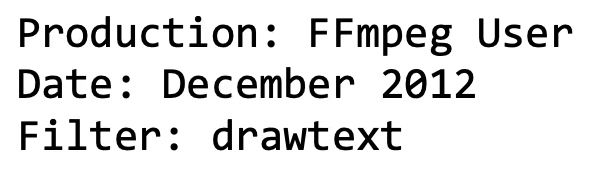 探索 FFmpeg Basics 音视频技术（10）： 为视频添加文字