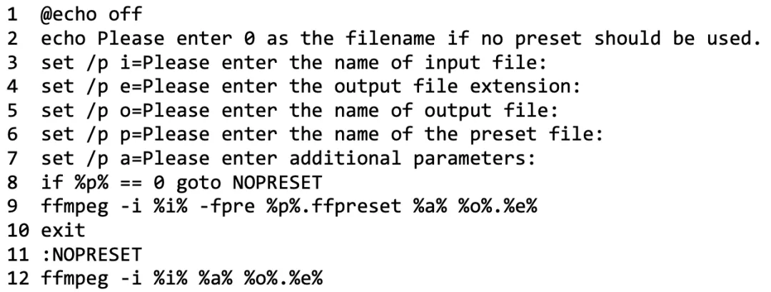 探索 FFmpeg Basics 音视频技术(21): 批处理文件