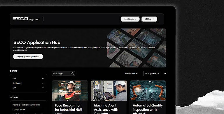 SECO 推出应用中心，加速边缘 AI 的采用