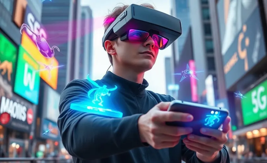 5G 如何助力下一代 AR 游戏