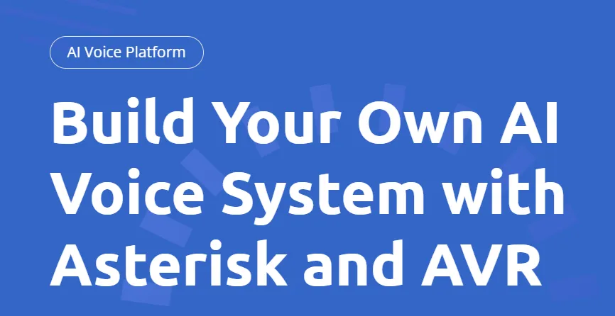 avr-infra：基于 Asterisk 集成 Core、ASR、LLM 和 TTS 开源服务
