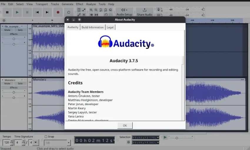 Audacity 3.7.5 音频编辑器为 FLAC 导入器引入了 32 位 PCM 支持