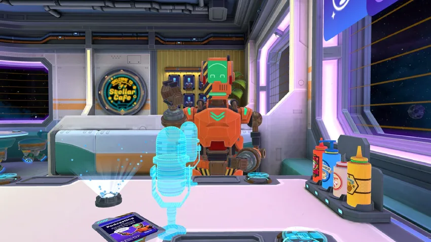 AstroBeam 推出首款采用实时 AI 语音对话的 VR 游戏《Stellar Cafe》