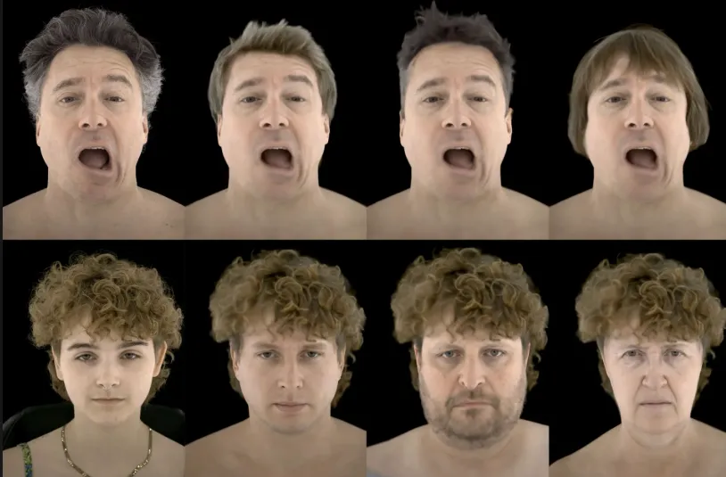 Meta 的 “Codec Avatars” 原型现在支持更换发型