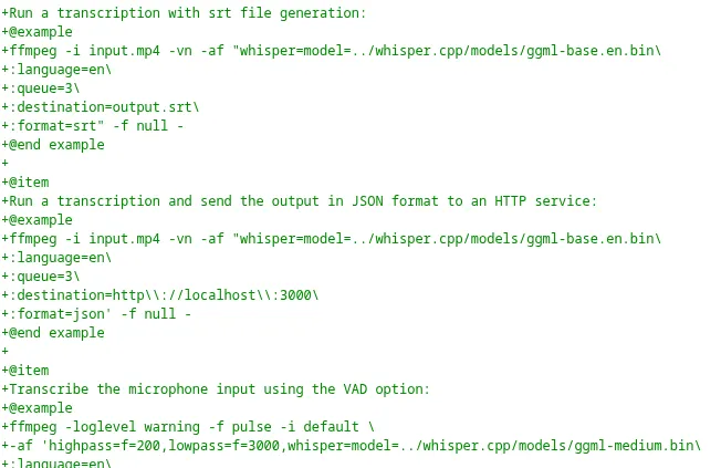 FFmpeg 8.0 合并 OpenAI Whisper Filter，实现自动语音识别