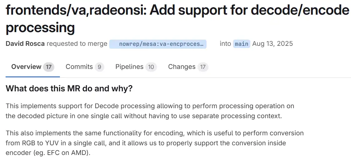 RADV Vulkan Video 实现帧内刷新编码