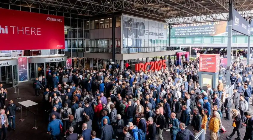 IBC 2025 吸引 44,000 名参观者，主办方认为下一代技术将得到更多关注