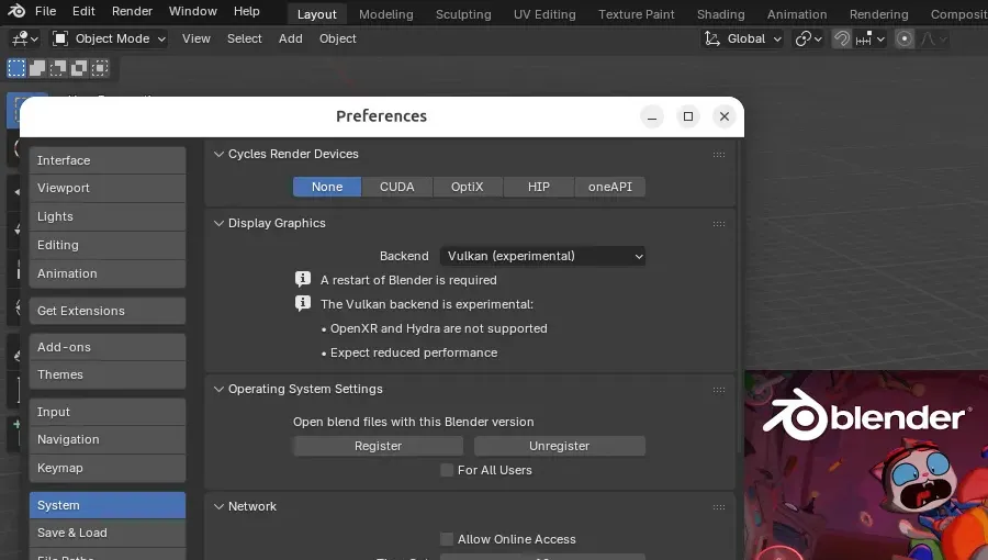 Blender 5.1 默认支持 Vulkan，更多改进即将推出