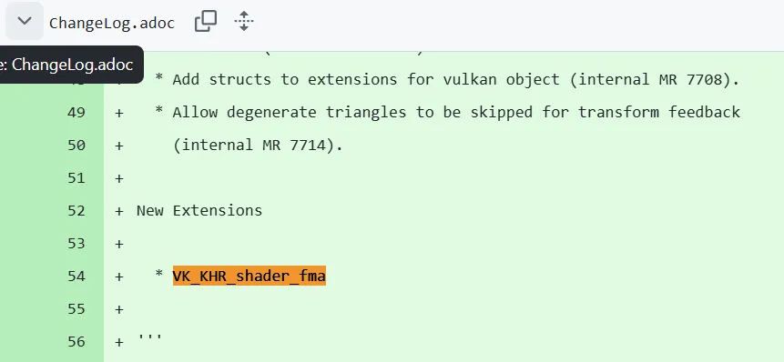 Vulkan 1.4.329 发布，新增融合乘加 (FMA) 扩展