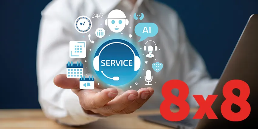 8×8 通过集成 WFM 和原生 Mitel 电话支持扩展联络中心平台