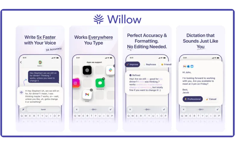 Y Combinator 旗下的 Willow 为 iOS 推出 AI 语音键盘
