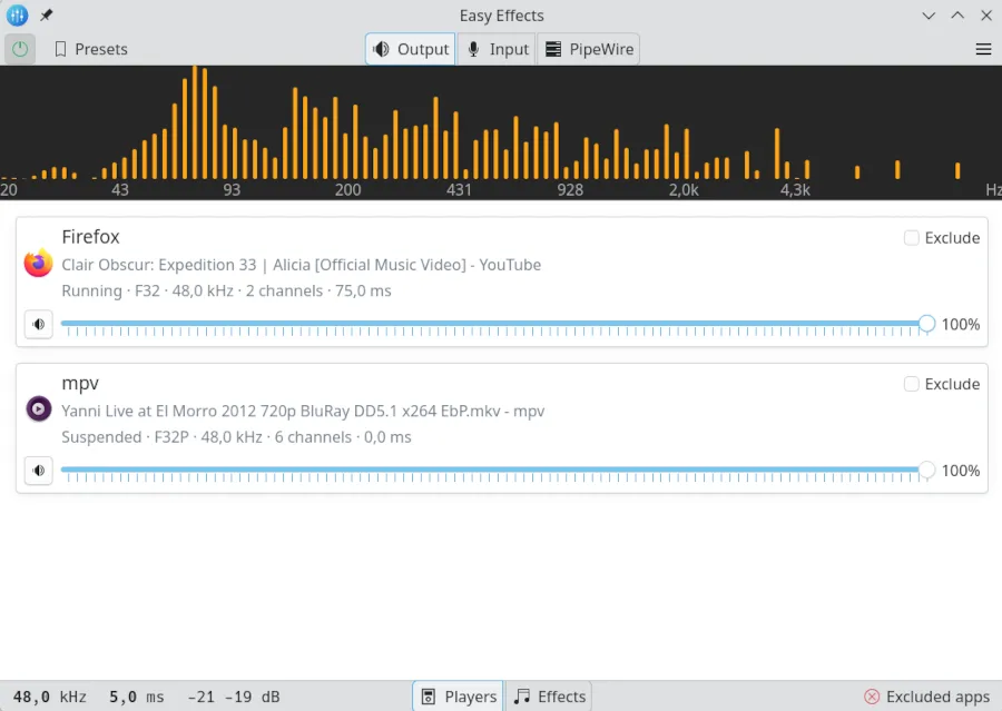 EasyEffects 8.0 发布，从 GTK4 移植至 Qt / QML / Kirigami