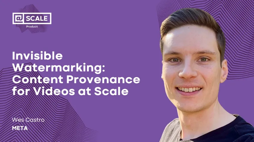 Meta：大规模视频隐形水印技术
