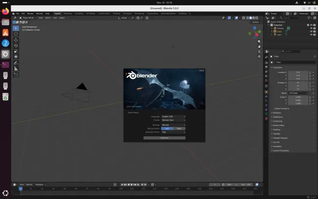 Blender 5.0 发布，改进了 Vulkan 支持，并支持 Wayland 上的 HDR