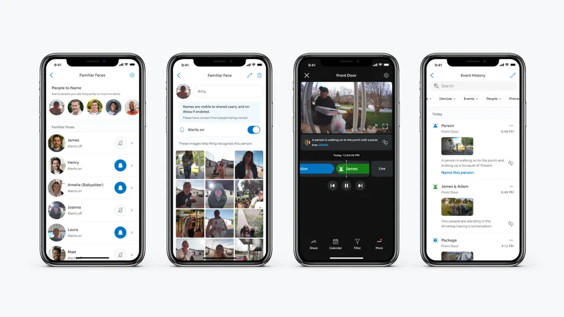 亚马逊旗下Ring公司为视频门铃推出备受争议的AI面部识别功能
