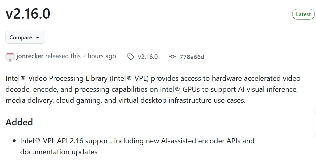 英特尔视频处理库新增 AI 辅助视频编码器功能
