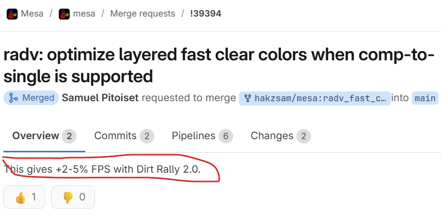Mesa 26.0 中为 RADV 合并更多性能优化，使光线追踪管线编译速度提升10 倍