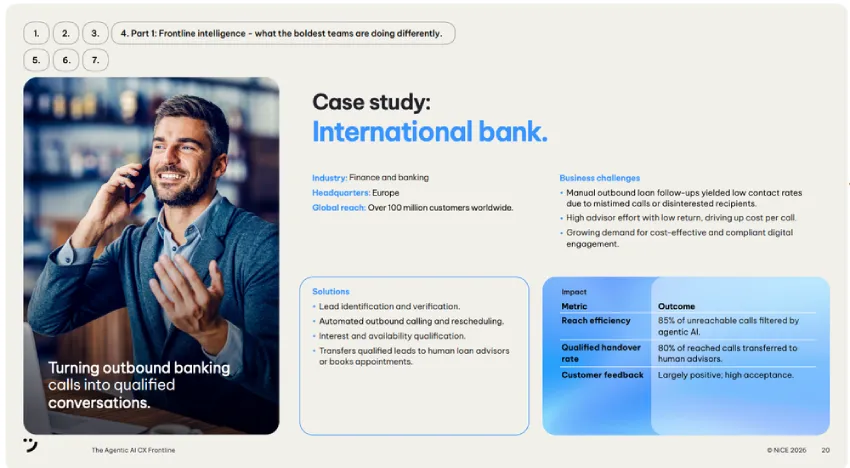 NiCE 发布 Agentic AI 客户体验前沿报告