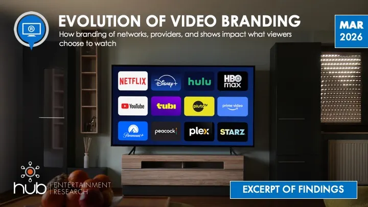 研究：流媒体平台难以实现差异化