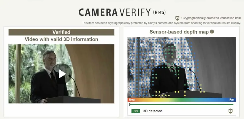 索尼扩展相机真伪验证解决方案，新增视频支持