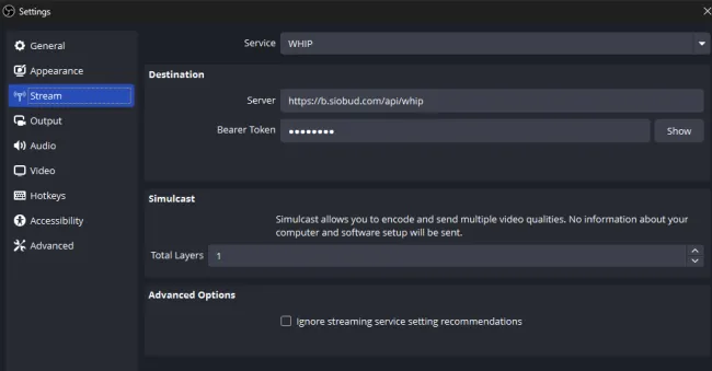OBS Studio 32.1 发布，新增 WebRTC Simulcast 支持