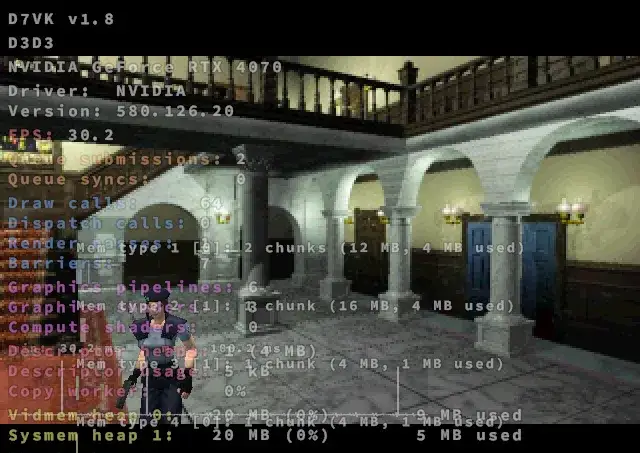 D7VK v1.8 持续改进基于 Vulkan API 的传统 Direct3D 功能
