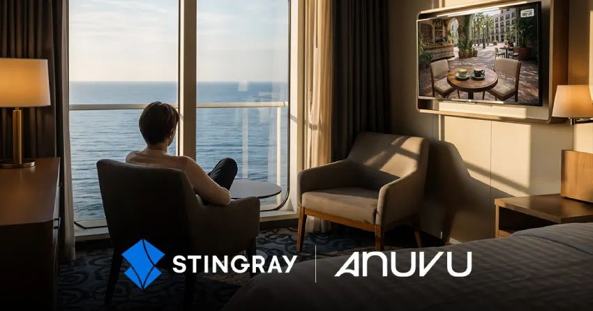 Anuvu 为海上邮轮提供 Stingray 的音频和视频内容