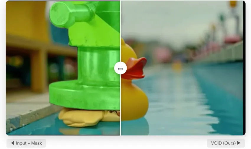 Netflix 与 VOID 合作开发 AI 视频编辑技术