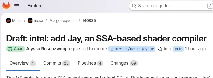Jay：一款正在为英特尔GPU开发的新型开源着色器编译器
