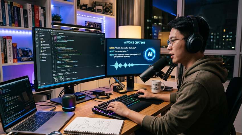 没有编程基础，怎么 0 代码搭一个属于自己的 AI 语音聊天机器人？