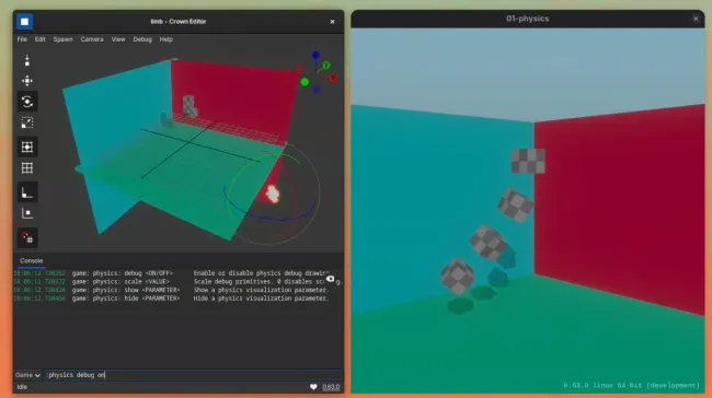 Crown Engine 0.63 恢复了其 OpenGL 渲染器，以支持旧版硬件