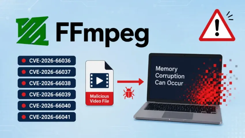 多个 FFmpeg 漏洞允许攻击者通过恶意视频文件破坏内存