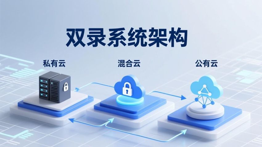 私有化 vs 混合云 vs 公有云：双录系统架构怎么选