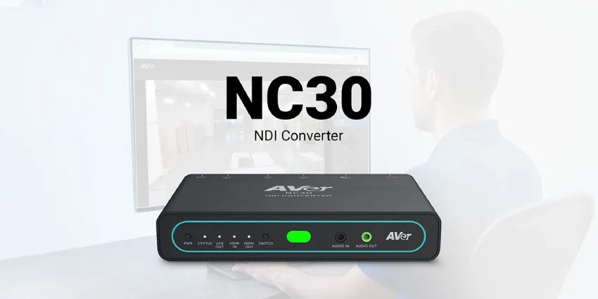 AVer Information Inc.推出NC30 NDI编码器和解码器