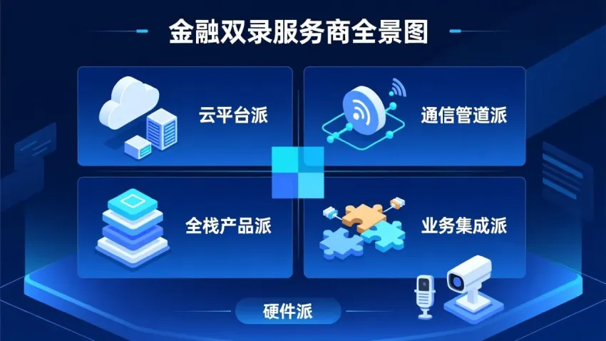 2026 金融双录服务商全景图：20 家厂商技术路线对比