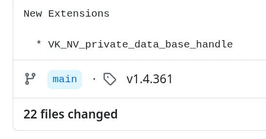 Vulkan 1.4.361 发布，新增 NVIDIA 供应商扩展