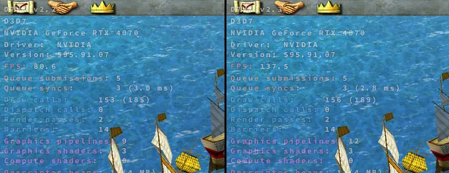 D7VK 发布 2.3 版本，可支持基于 Vulkan 的旧版 Direct3D API