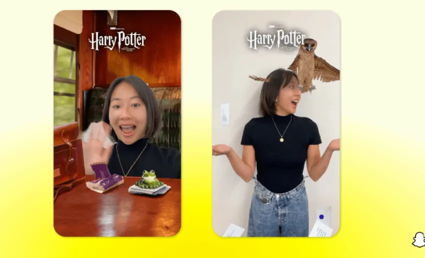 Snapchat与HBO合作，将魔法世界带到Snapchat