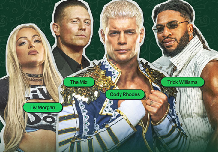 WhatsApp 与 WWE 合作推出 NFL 群聊功能